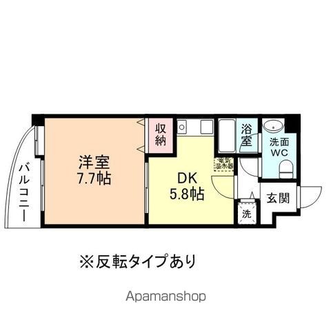 メロディーハイム富山丸の内の間取り写真