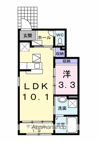エスマルテ B棟の間取り写真