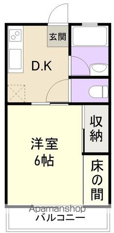 アジュールの間取り写真
