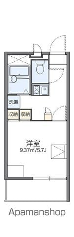 レオパレステナマント25の間取り写真