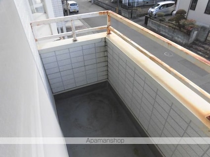 サンハイツみまや[2DK/43.38m2]のバルコニー