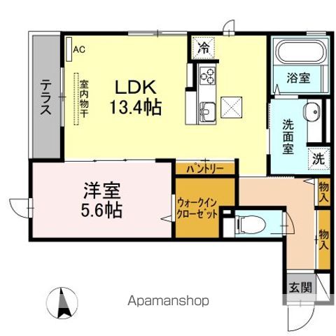 ラムリテンの間取り写真