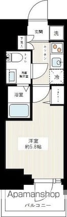 ＡＺＥＳＴ青砥Ⅱ[1K/20.16m2]の間取図