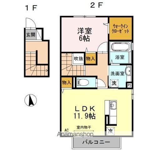 セジュールKOTONEの間取り写真
