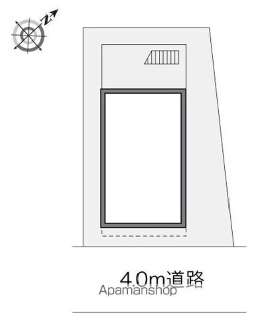 レオパレス飛鳥Ａ[1K/20.8m2]の配置図