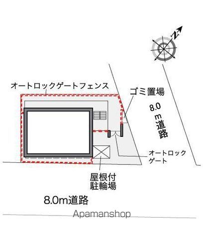 レオパレスＳＫＹ旭台 203 ｜ 神奈川県横浜市鶴見区下末吉１丁目19-16（賃貸マンション1K・2階・19.87㎡） その25