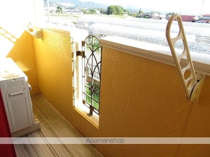 ヴィラージュＤ[1K/28.57m2]のバルコニー