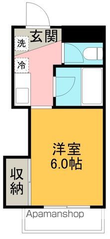 コーポ舟入川の間取り写真