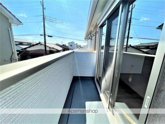 Ｇｒａｃｉｅｕｘ（グラシュー）泉町[1LDK/42.47m2]のバルコニー