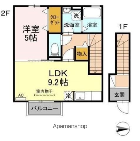 ラヴィアンローズの間取り写真