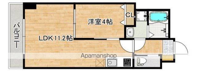 BOARDWALK府中の間取り写真