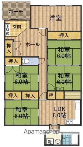 ソーム中山の間取り写真