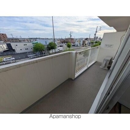 愛知県尾張旭市旭前町２丁目[3LDK/65.54m2]のバルコニー