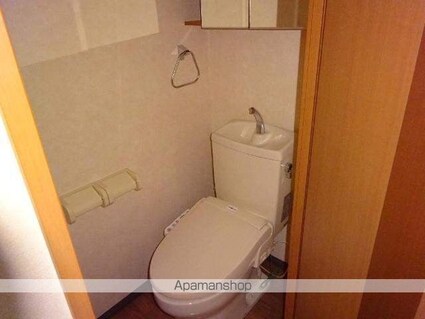 広島県福山市高西町川尻[1K/29.75m2]のトイレ