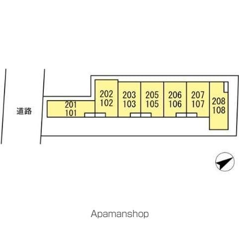 エクセリア上石原 108 ｜ 東京都調布市上石原１丁目3-4（賃貸アパート1LDK・1階・44.85㎡） その23