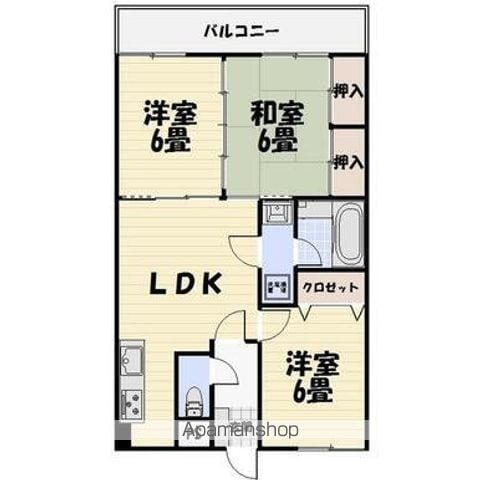 エクセレントNAKASHIMAの間取り写真