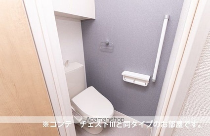 フルール　ベール[1K/27.02m2]のトイレ