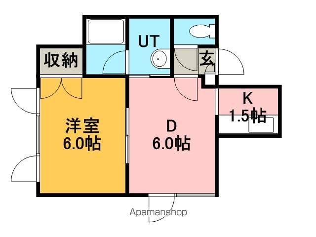 サンコート富丘の間取り写真