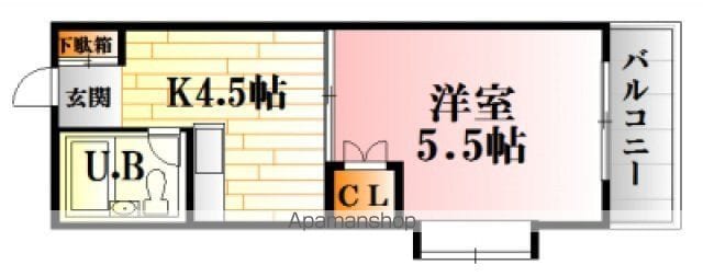 アメニティ金市Iの間取り写真
