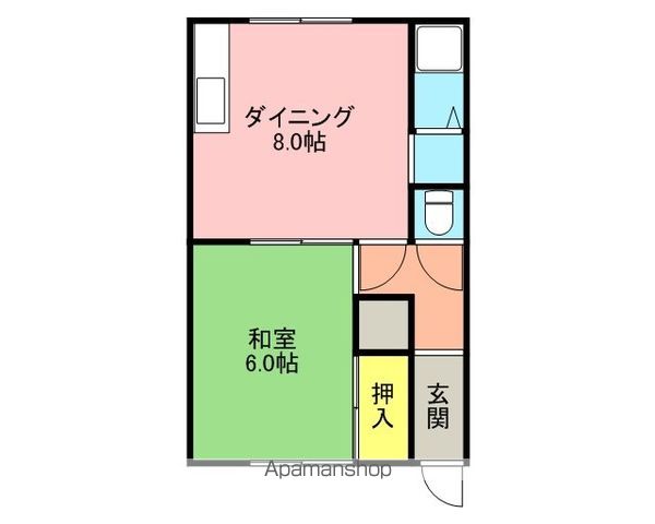 ハイツJの間取り写真