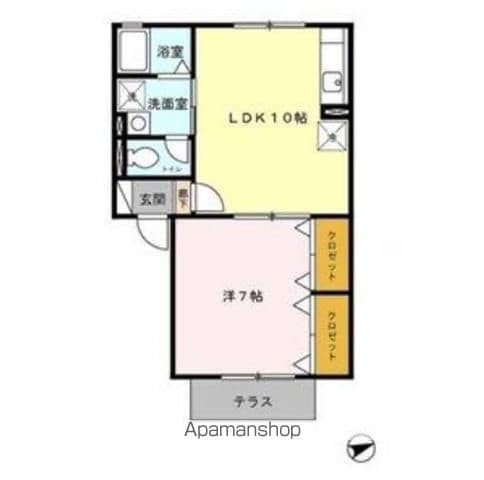 カメリアIIIの間取り写真
