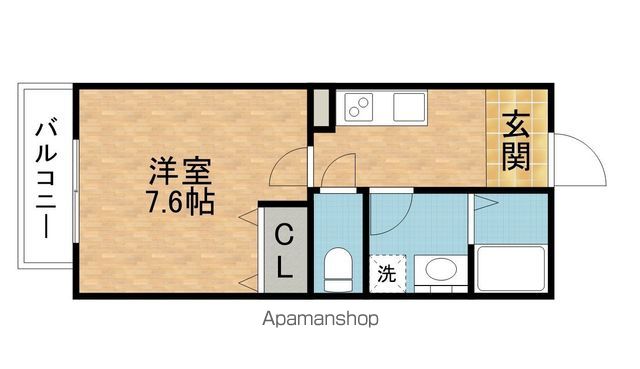 AILE岡場の間取り写真