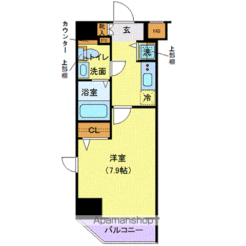 XEBEC木場の間取り写真