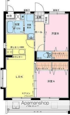 リヴェールMYMの間取り写真