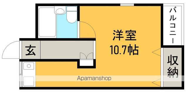 ハイツ青山の間取り写真