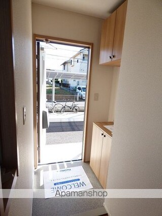 茨城県牛久市上柏田３丁目[2LDK/66.1m2]の玄関