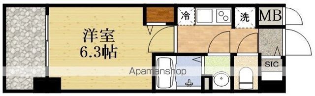 プレサンスブルーム東三国の間取り写真