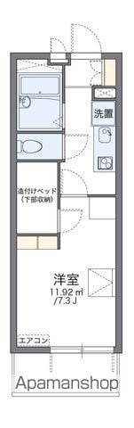 レオパレスグリーンアイビーの間取り写真