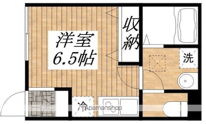 東京都国立市西２丁目[1R/19.87m2]の間取図