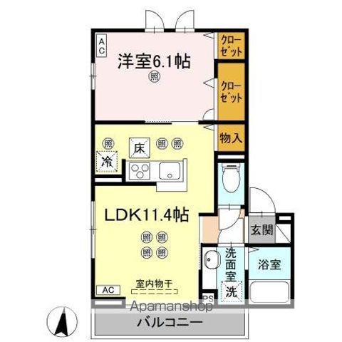 ステラヴィータ A棟の間取り写真