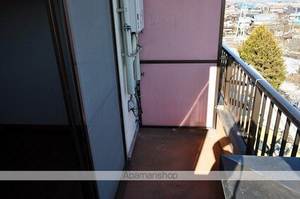 ビュー諏訪湖の森[1R/12.6m2]のバルコニー