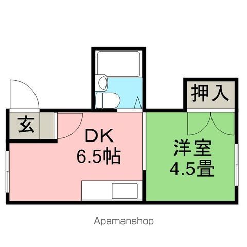 上栄ハイツの間取り写真