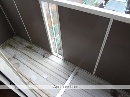 宮城県仙台市若林区荒井７丁目[2DK/54.76m2]のバルコニー