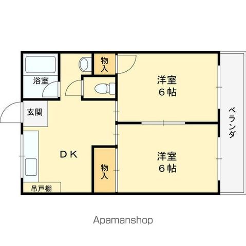 山本マンションの間取り写真