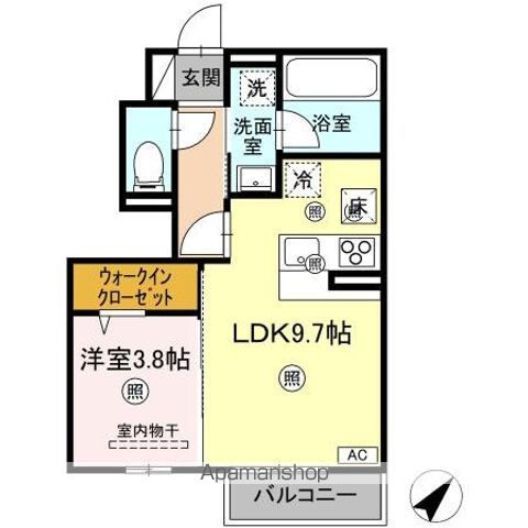 エリシアの間取り写真