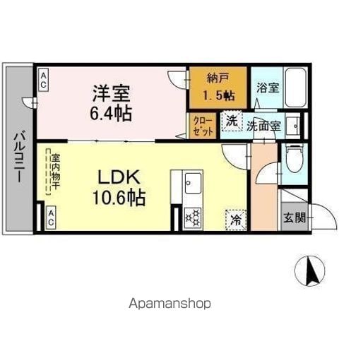 【グラナーデ貫井の間取り】