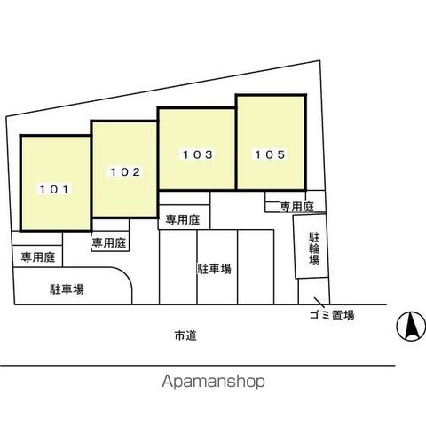 【府中市住吉町のテラスの写真】