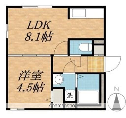 ステラ中の島の間取り写真