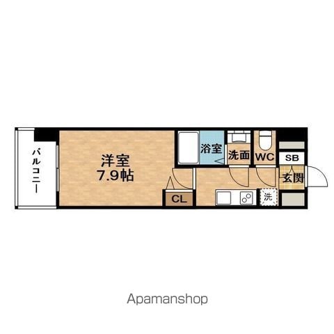 PRESSANCENEOKAMISHINJOPRIMECRUISの間取り写真