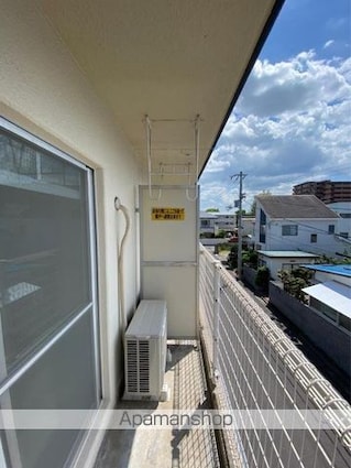 クレインスクエア[1K/19.8m2]のバルコニー