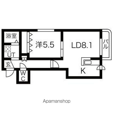プライム4・4の間取り写真