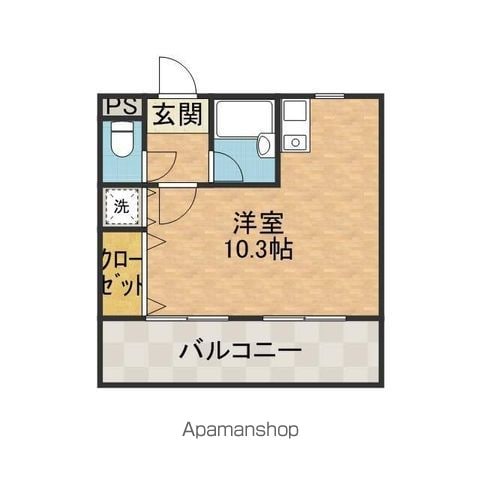 ジュネス別府の間取り写真