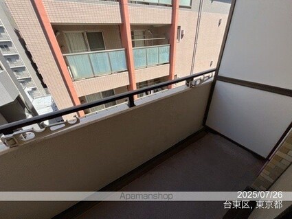 東京都台東区元浅草３丁目[1R/20.52m2]のバルコニー