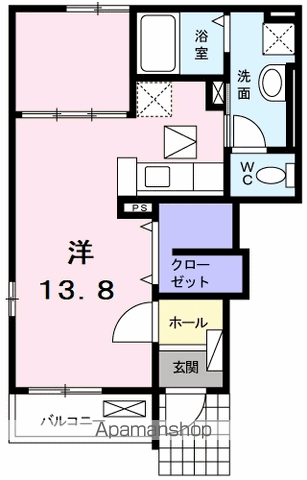 アンジュロの間取り写真