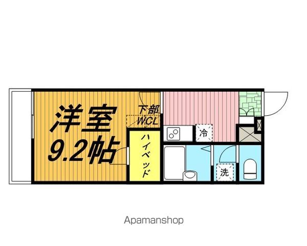 レオパレスソレイユ柏Iの間取り写真