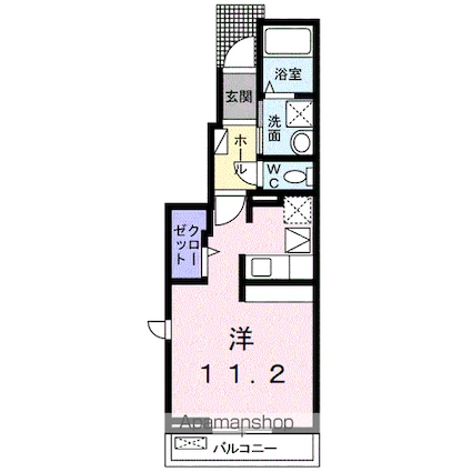 和歌山県和歌山市島崎町７丁目[1R/30m2]の間取図